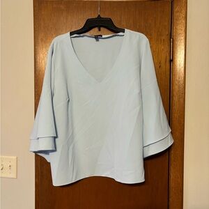 Lane Bryant light blue business casual blouse, size 18/20, great condition